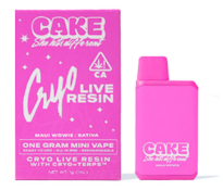 Cake - Maui Wowie - Live Resin - Mini Cryo Tank - 1g