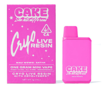 Cake - Cake - Maui Wowie - Live Resin - Mini Cryo Tank - 1g