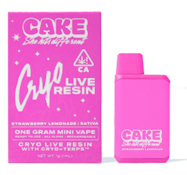 Cake - Strawberry Lemonade - Live Resin - Mini Cryo Tank - 1g