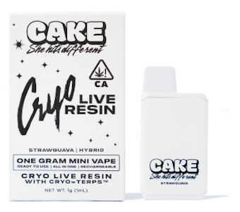 Cake - Cake - Strawguava - Live Resin - Mini Cryo Tank - 1g