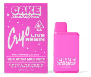 Cake - Cake - Trainwreck - Live Resin - Mini Cryo Tank - 1g