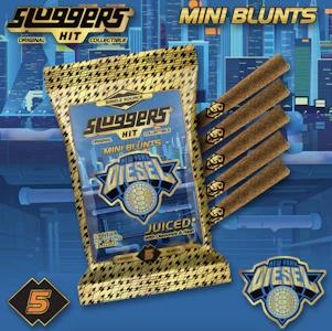 HIT SLUGGERS - SLUGGERS 3.5G NYC Diesel Infused Mini Blunt 5pk