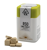 Emerald Bay RSO Tablets - Government Oasis THC 25mg (40pk)