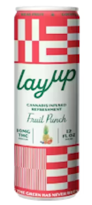 Layup - Layup - Fruit Punch - 12oz Single Can (10mgTHC/Can)