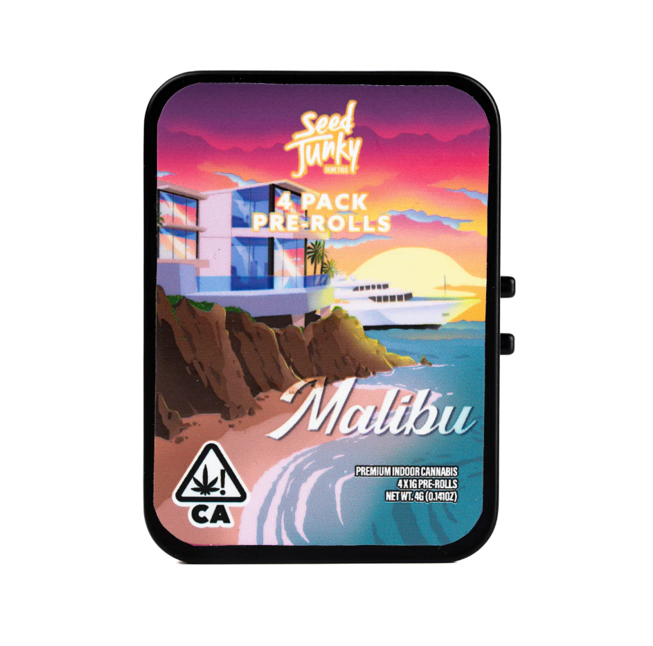 Seed Junky - 4pk - Malibu - 4g (H) - Seed Junky Main Image