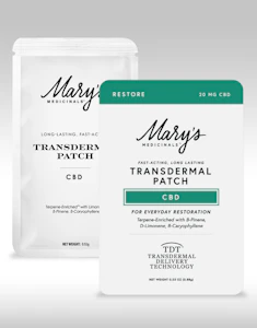 Mary's Medicinals - Mary's Medicinals - 20mg Patch - CBD