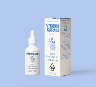 YUMMI KARMA - Yummi Karma 1000mg Blue Raspberry Drops Tincture