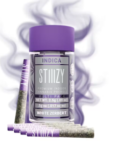 STIIIZY - STIIIZY - Naked White Zerbert Preroll 5pk - 2.5g