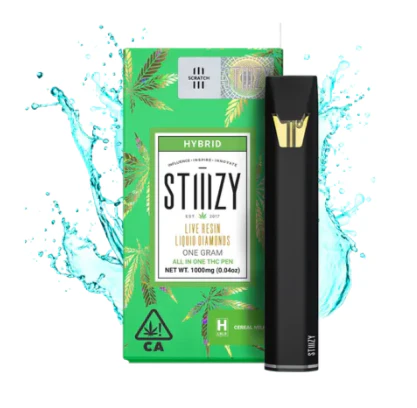 STIIIZY - STIIIZY - 1g Live Resin Liquid Diamonds AIO Vape - Cereal Milk Main Image