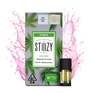 STIIIZY - STIIIZY - 1g Original THC Pod - Birthday Cake
