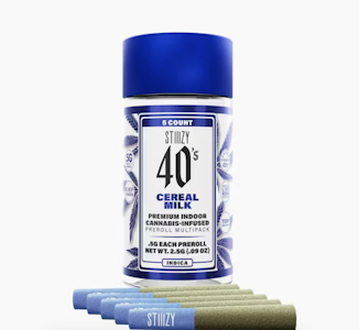 STIIIZY - STIIIZY 5PK Mini Cereal Milk Infused Preroll Pack