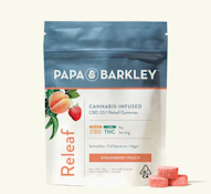Papa & Barkley | Strawberry Peach Releaf Gummies