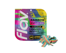 RAINBOW BELTZ LIKE RESIN 10PK GUMMIES- FLAV 100mg