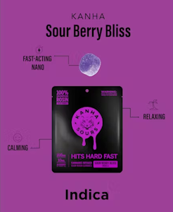 KANHA - Kanha Nano Rosin Gummies Sour Berry Bliss