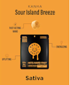 Kanha Nano Rosin Gummies Sour Island Breeze