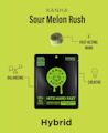 Kanha Nano Rosin Gummies Sour Melon Rush