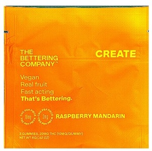 The Bettering Company - The Bettering Company | Create | Raspberry Mandarin | 2PK 10MG