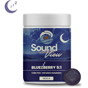SoundView BlueZZZberry 5:1 CBN Gummies (I) 00132