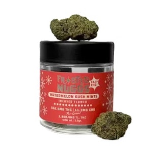 BISON BOTANICS - FROSTED NUGGS | Watermelon Kush Mintz | 3.5G Infused Flower