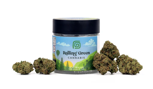 Rolling Green - Obsidian Kush - 3.5g Flower