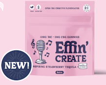Create Inspiring Strawberry Tequila 2:1 THC:CBG