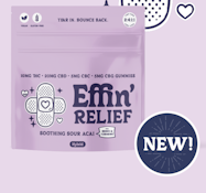 Relief Soothing Sour Acai 2:4:1:1 THC:CBD:CBC:CBG