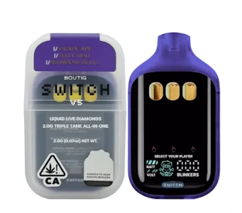 BOUTIQ - I Grape Ape/I Jelly Roll/I Rainbow Belts - 2g Triple Tank (Boutiq V5)