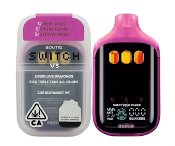 BOUTIQ - S pink Haze/S Candyland/S Straw-Haze - 2g Triple Tank (Boutiq V5)