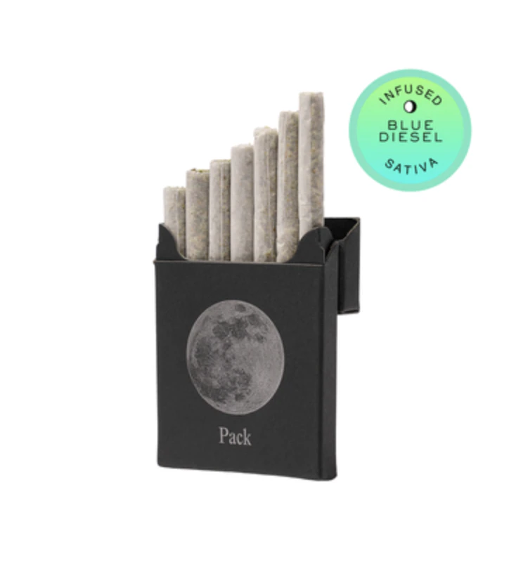 Hudson Cannabis - Blue Diesel Hash Infused pre-roll | .5g, 7packs Main Image