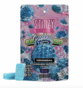 STIIIZY - Blue Raspberry Blast | 100mg Gummies | STIIIZY