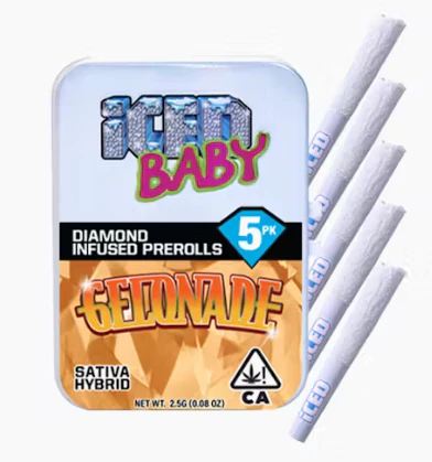 Sluggers Hit - Iced - Preroll - Infused - Gelonade - 5 Pack Main Image