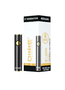 DIME INDUSTRIES - 510 Thread Battery - Mini Black | Dime