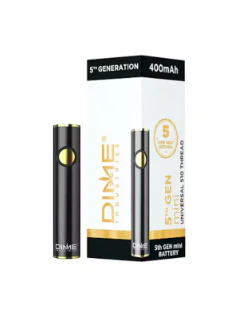 Dime Industries - 510 Thread Battery - Mini Black | Dime Main Image