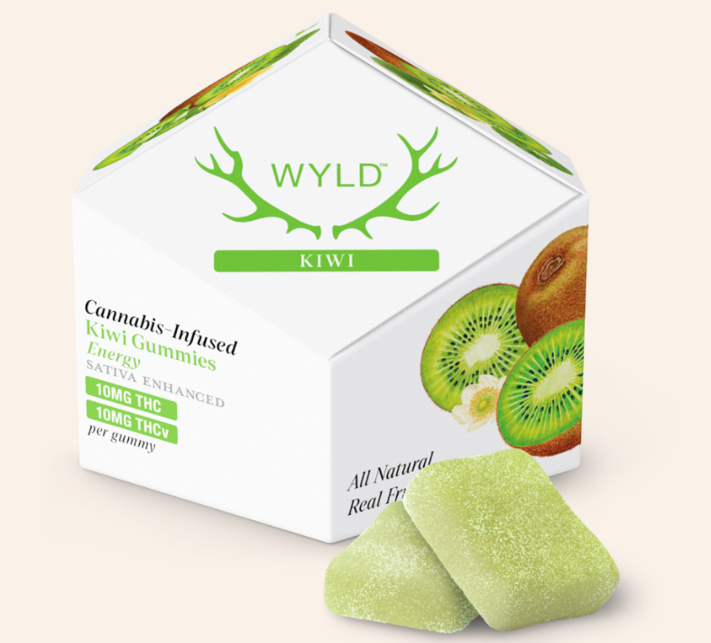 Edible - Kiwi - 1:1 - THC:THCv - 10PK - 100MG