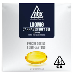 Absolute Extracts - [ABX] THC Soft Gel - 100mg - 1ct