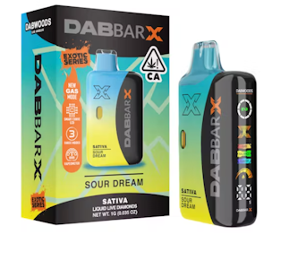 Dabwoods - SOUR DREAM | 1g | DAB BAR X | Dabwoods