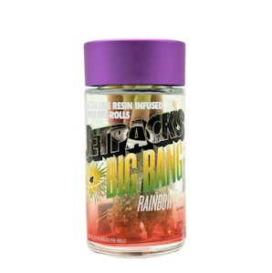 Jetpacks - Rainbow Belts - 5pk Live Resin Diamond Infused Pre-Rolls