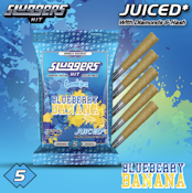 SLUGGERS 3.5G Blueberry Banana (Cookies Collab) Infused Preroll 5pk