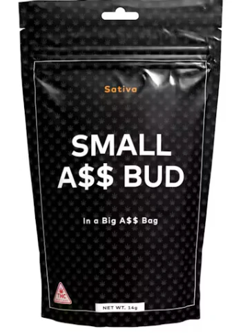 Small A$$ Bud - Small A$$ Bud | Flower - Bazooka Haze | 14g Main Image