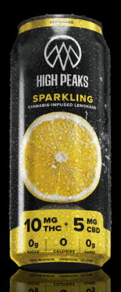 High Peaks - High Peaks - Sparking Lemonade - 2:1 10mg (Single) Main Image