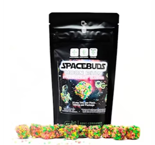 SPACEBUDS - Space Buds | Live Rosin Edibles | Moon Bites - Blueberry Muffin | 100mg