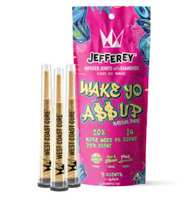 WEST COAST CURE - WCC Wake Yo A$$ Up (S) Infused Preroll 3pk 3.6g