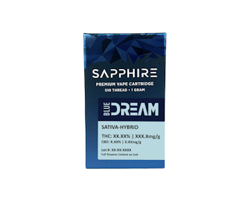 Sapphire - Blue Dream - Sapphire Farms - 1g 510 Vape