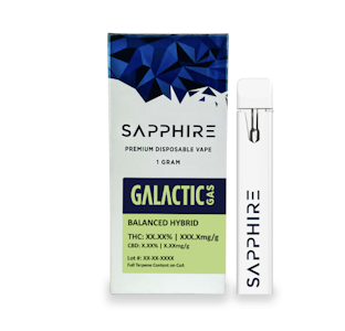 Sapphire - Galactic Gas - 1g Disposable