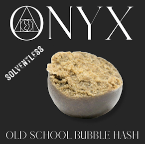 Onyx | Dirty Secret Old School Bubble Hash | 1g