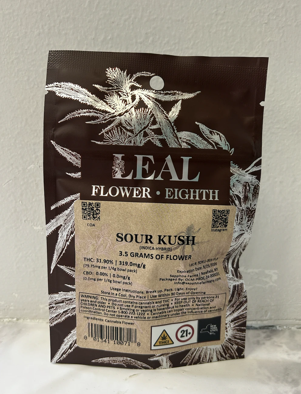 Leal - Sour Kush - 3.5g Flower Main Image