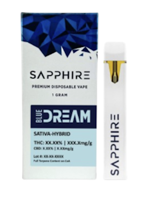 Sapphire - Blue Dream - Sapphire Farms - 1g Disposable