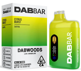 Dabwoods - DABWOODS - Citrus Burst - Liquid Diamonds - RTU - 1g