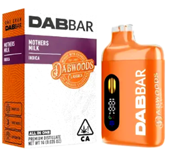 Dabwoods - DABWOODS - Mothers Milk - Classic - RTU - 1g