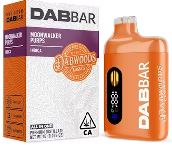 Dabwoods - DABWOODS - Moonwalker Purps - Classic - RTU - 1g